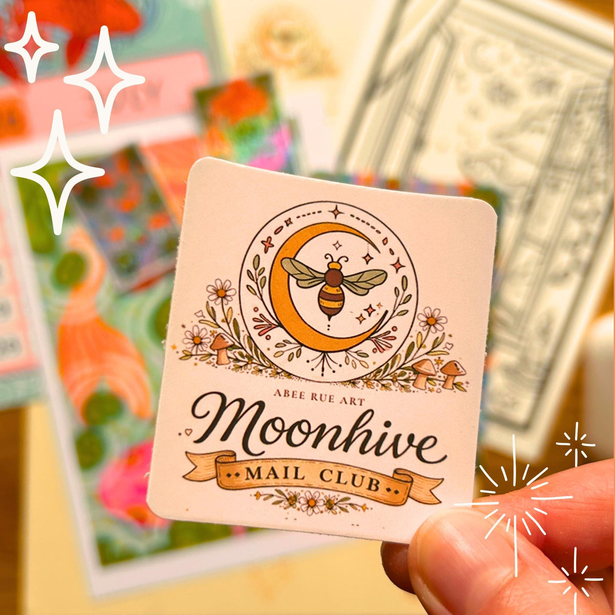 Snail Mail Print Club July Collection – Art Prints, Stickers, Colouring Page