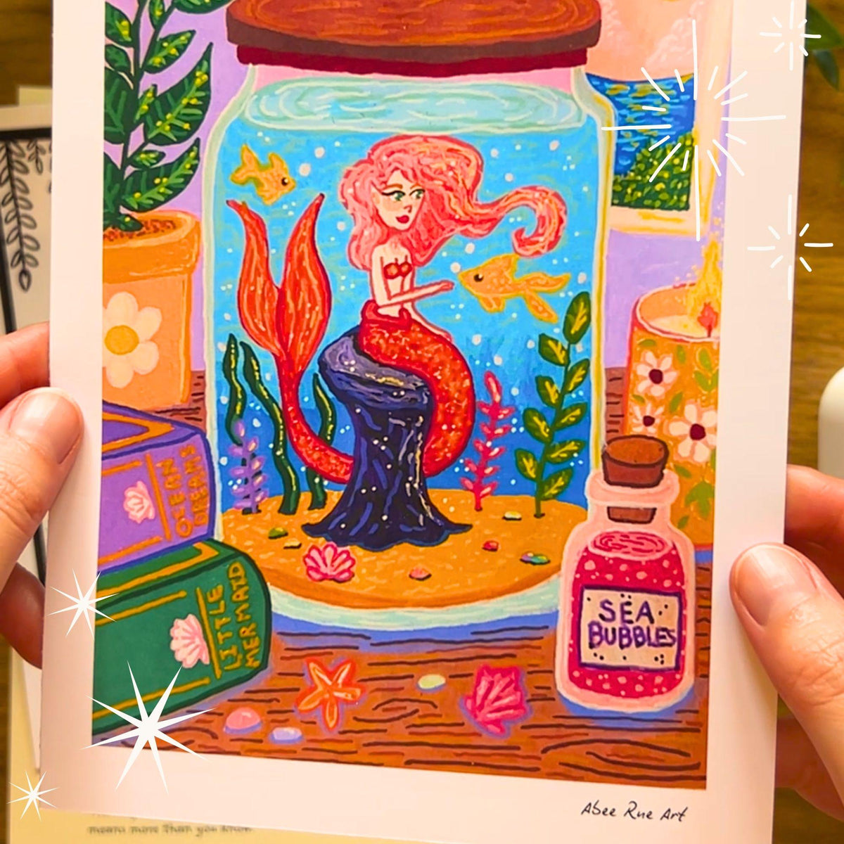 Snail Mail Print Club August Collection – Art Prints, Stickers, Colouring Page
